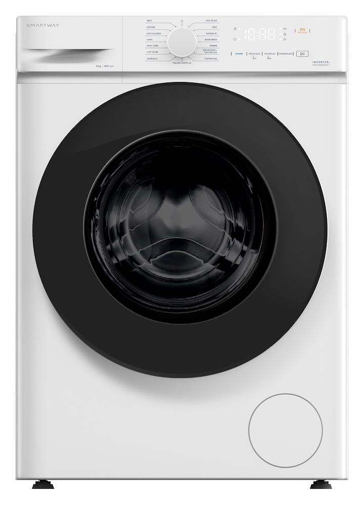 SMARTWAY WLBM386814 - Frontladungswaschmaschine 8kg