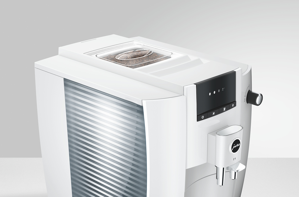 JURA E4PIANOWHITE - E4 Kaffeevollautomat Piano White