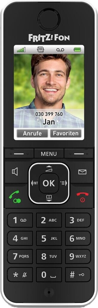 FRITZ!FON C6 SCHWARZ SCHNURLOSTELEFON MIT FARBDISPLAY