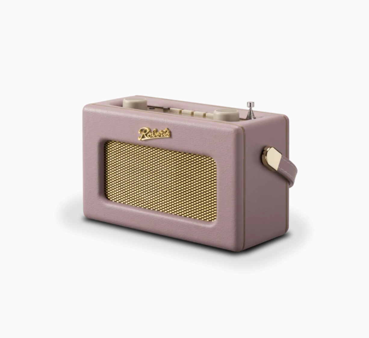ROBERTS 130973 - Roberts Revival Uno BT – Kompaktes Retro-Radio mit DAB+, FM und Bluetooth in Dusty Pink​