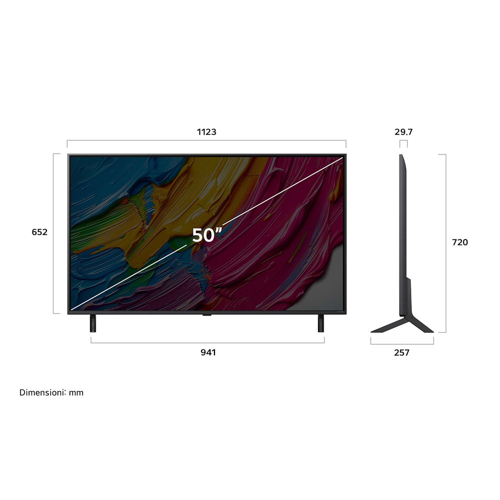 LG 50QNED80A6A.API - 50 Zoll QNED 4K Smart TV