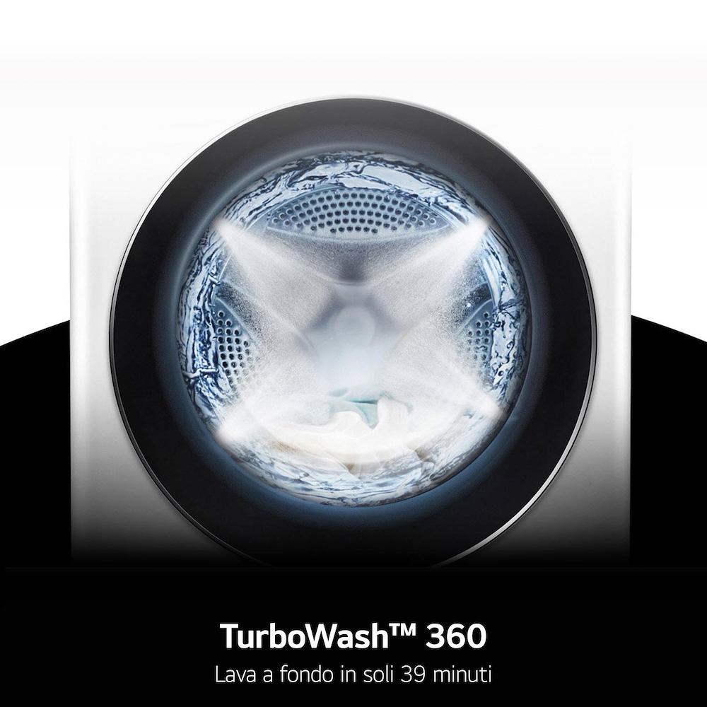 LG F4R7011TSWG - Waschmaschine 11kg mit TurboWash