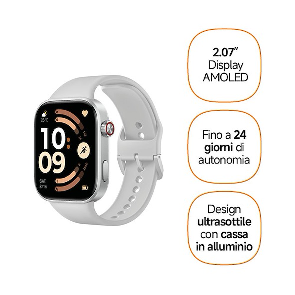 XIAOMI BHR08CUGL - Smart Watch 2.07" Silber