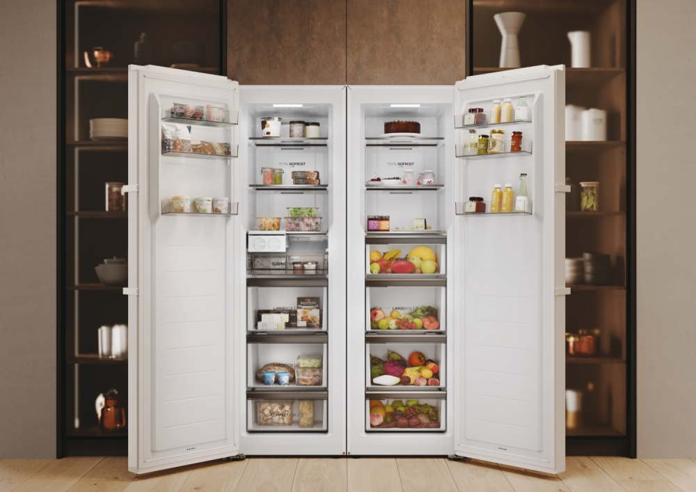 HAIER H4F306WDH1 - Vertikaler Gefrierschrank 301 L mit Wi-Fi