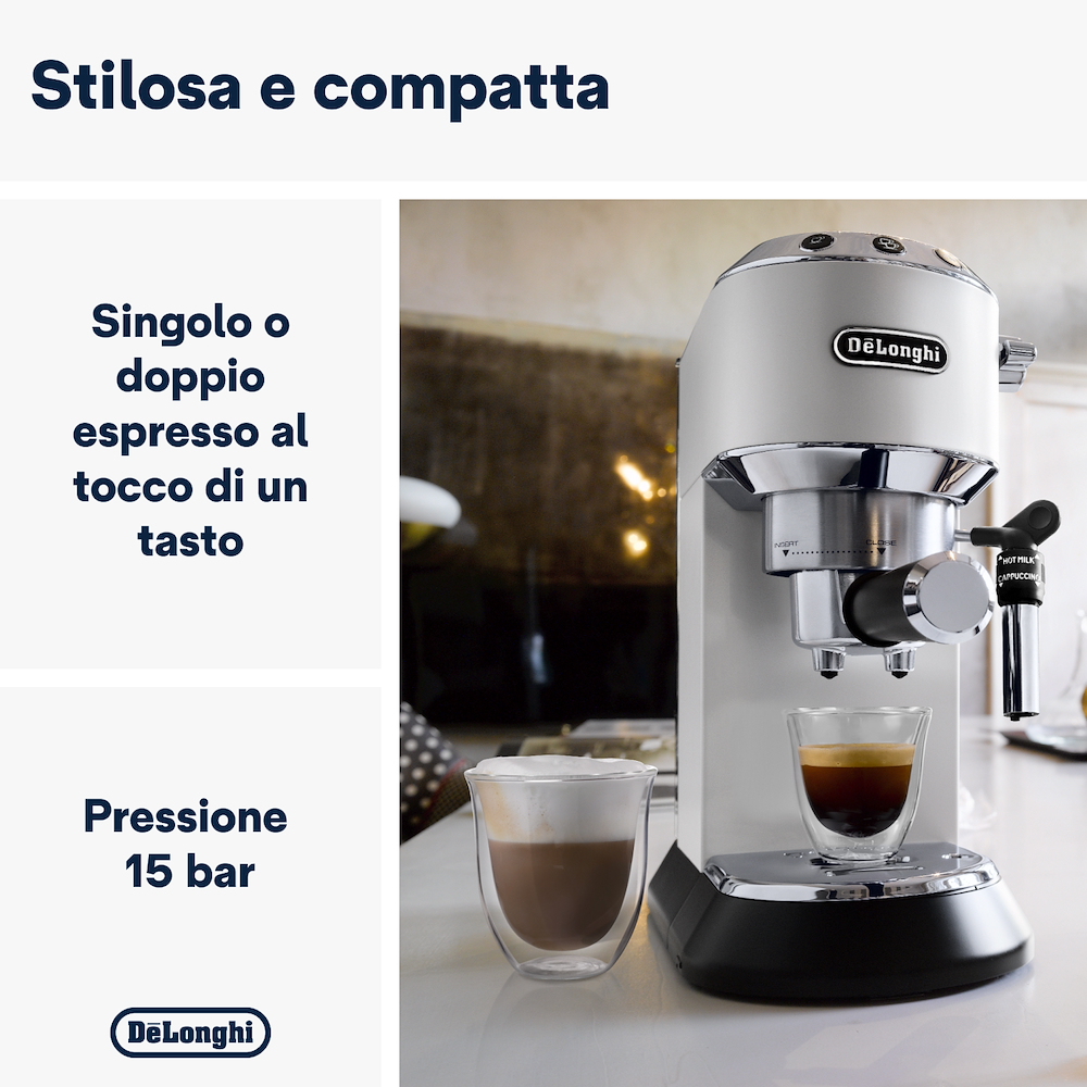 DE LONGHI EC685W - Espressomaschine für 2 Tassen