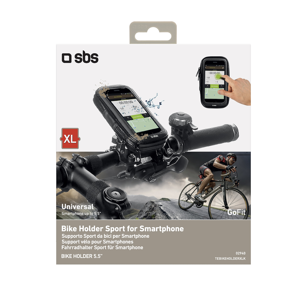 SBS TEBIKEHOLDERXLK - Fahrradhalterung für Smartphones bis 5.5"