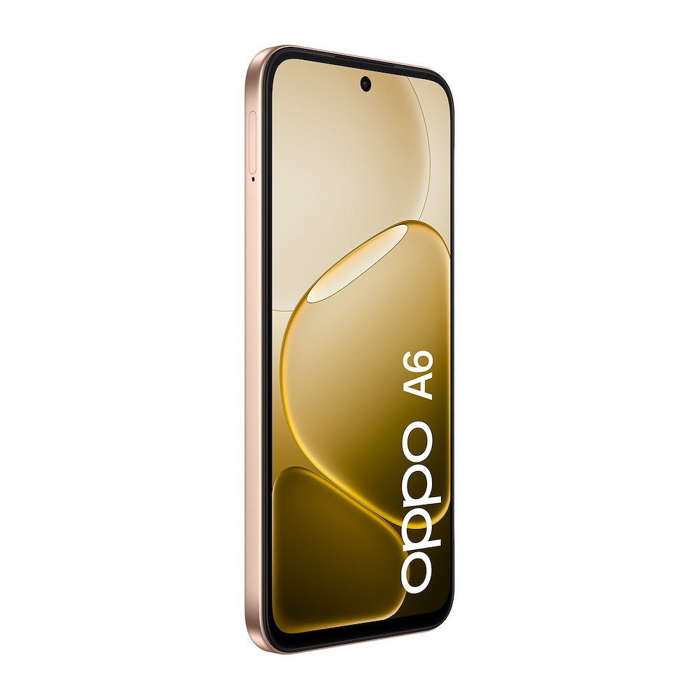 OPPO A6AURORAGOLD - AI Smartphone mit Doppelkamera 50MP