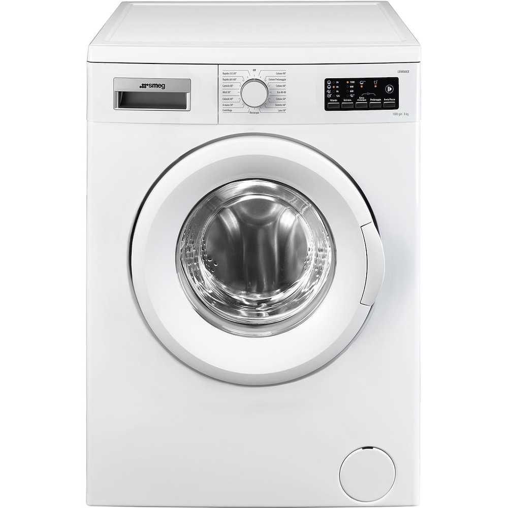 SMEG LBW80EX - Frontlader-Waschmaschine 8 kg