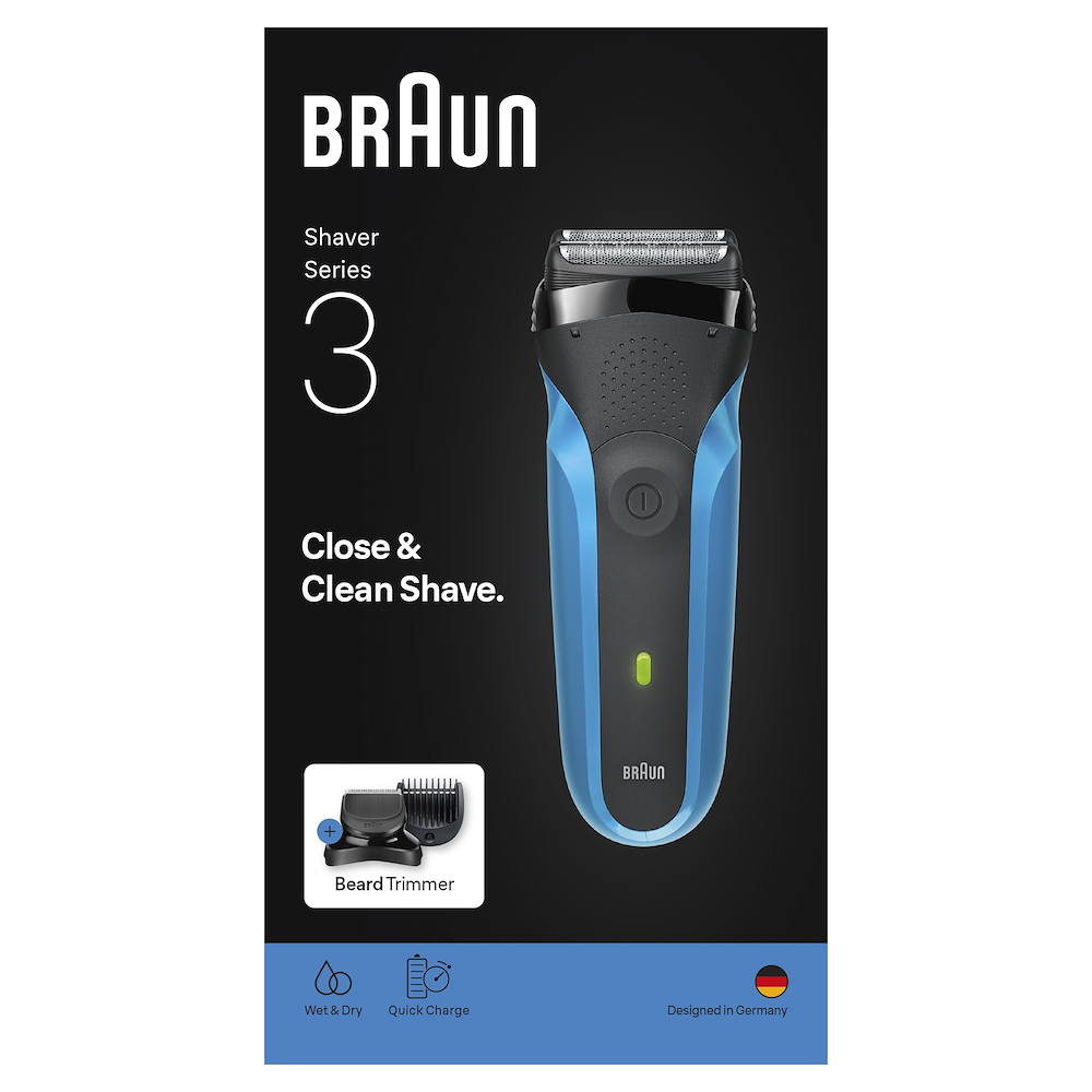 BRAUN 310BT - Elektrorasierer Wet&Dry
