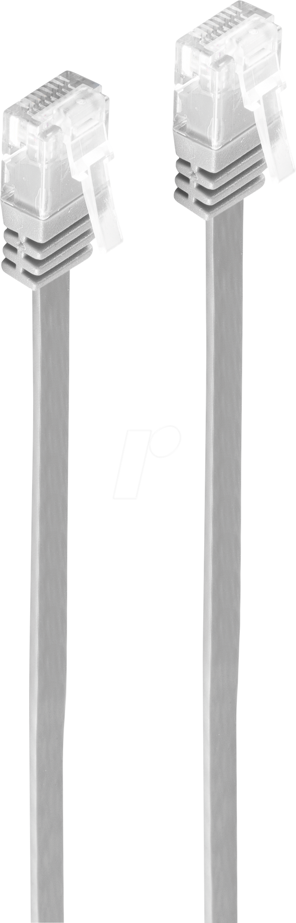 VARI 75711SL0,25 - Patchkabel Cat6 RJ45 U/UTP Grau 0,25m