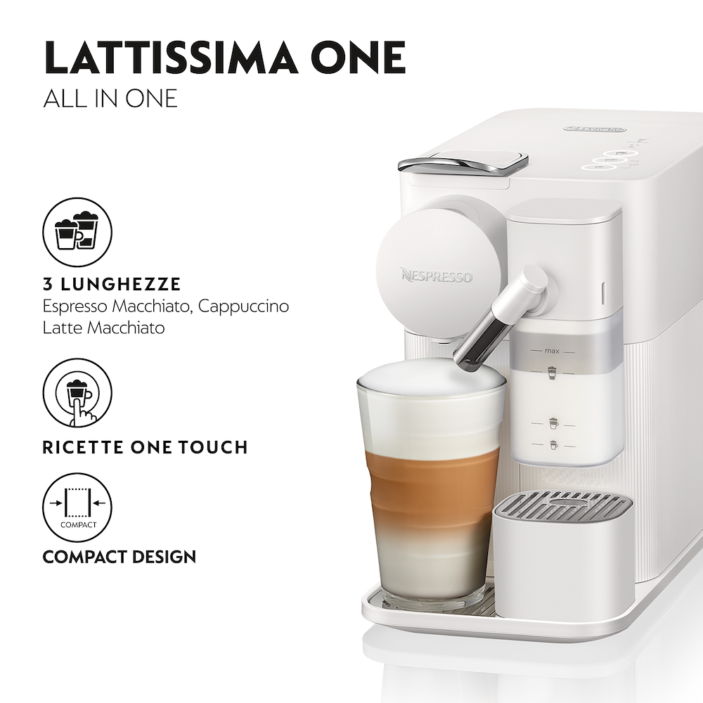 DE LONGHI EN510W - De Longhi Lattissima One Kaffeemaschine