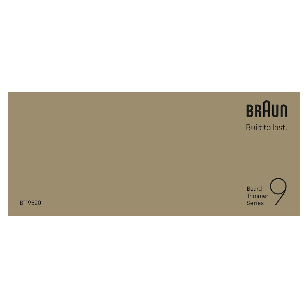 BRAUN BT9520 - Braun Barttrimmer Series 9 mit ProBlade