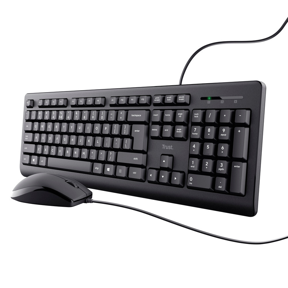 TRUST 23971 - Trust Primo Tastatur und Maus Set
