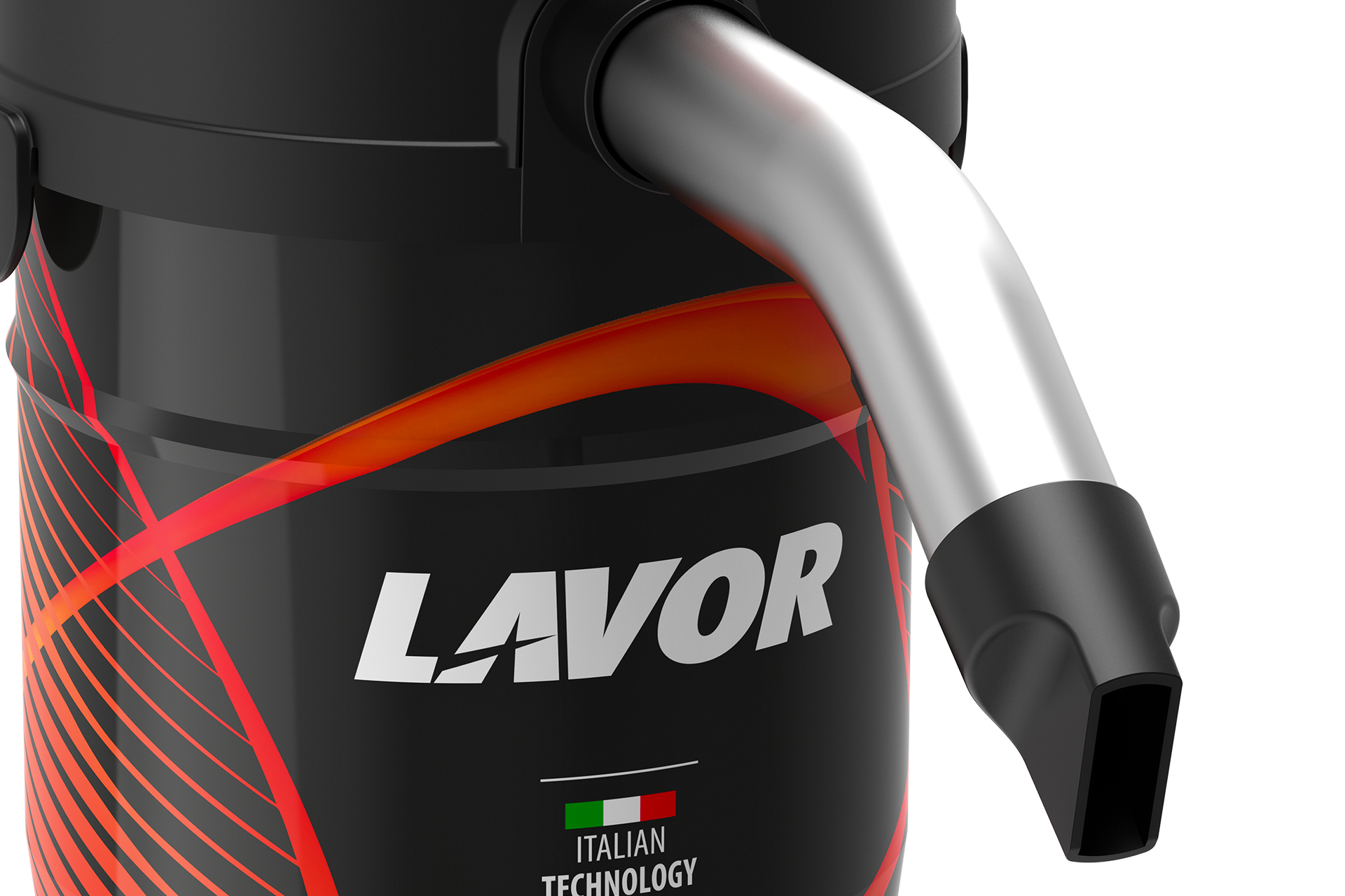 LAVOR ASHLEY40 - Kompakter Aschenstaubsauger 500W 4L