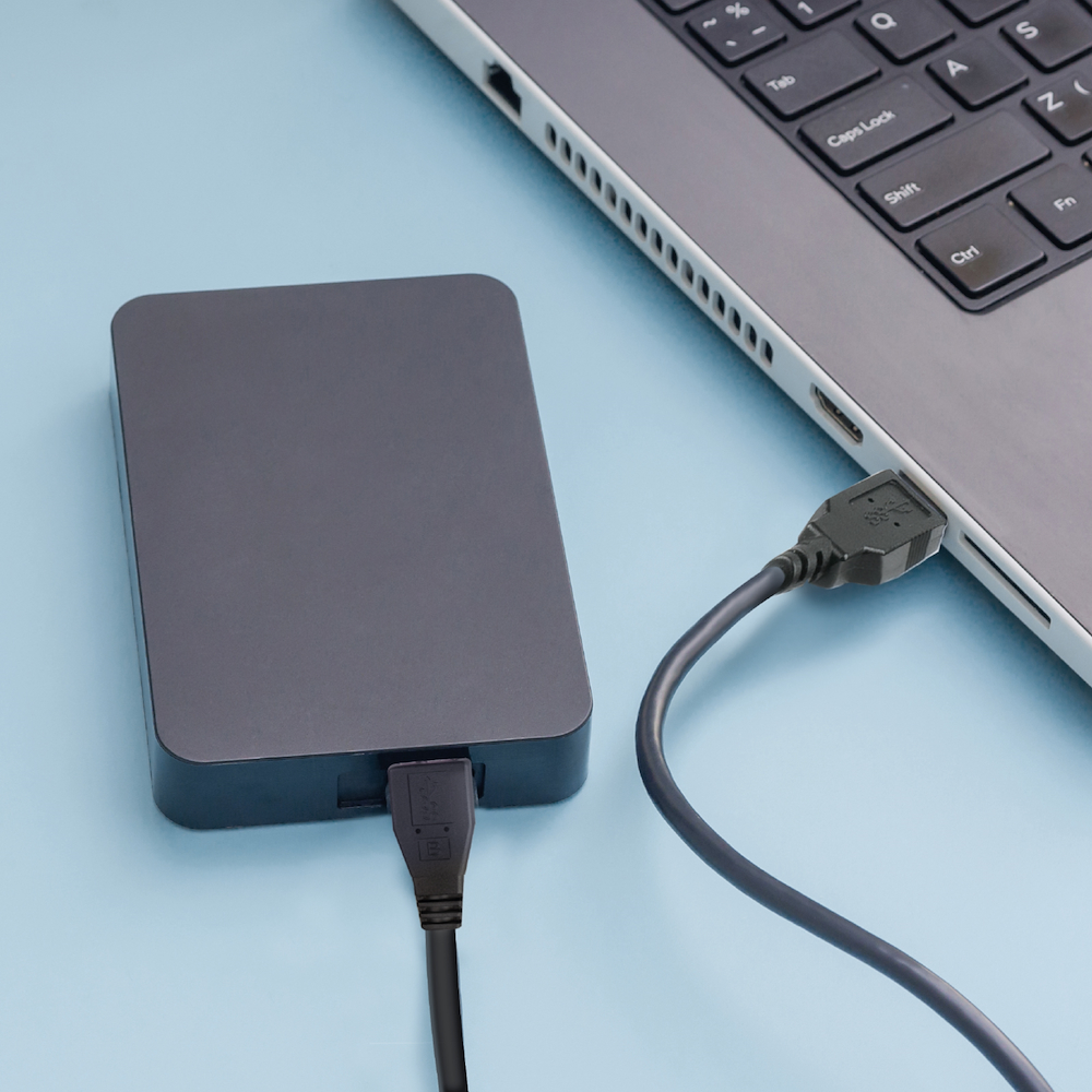 EKON ECITUSBMICB18MMK - USB 3.1 Kabel Micro B 1,8m