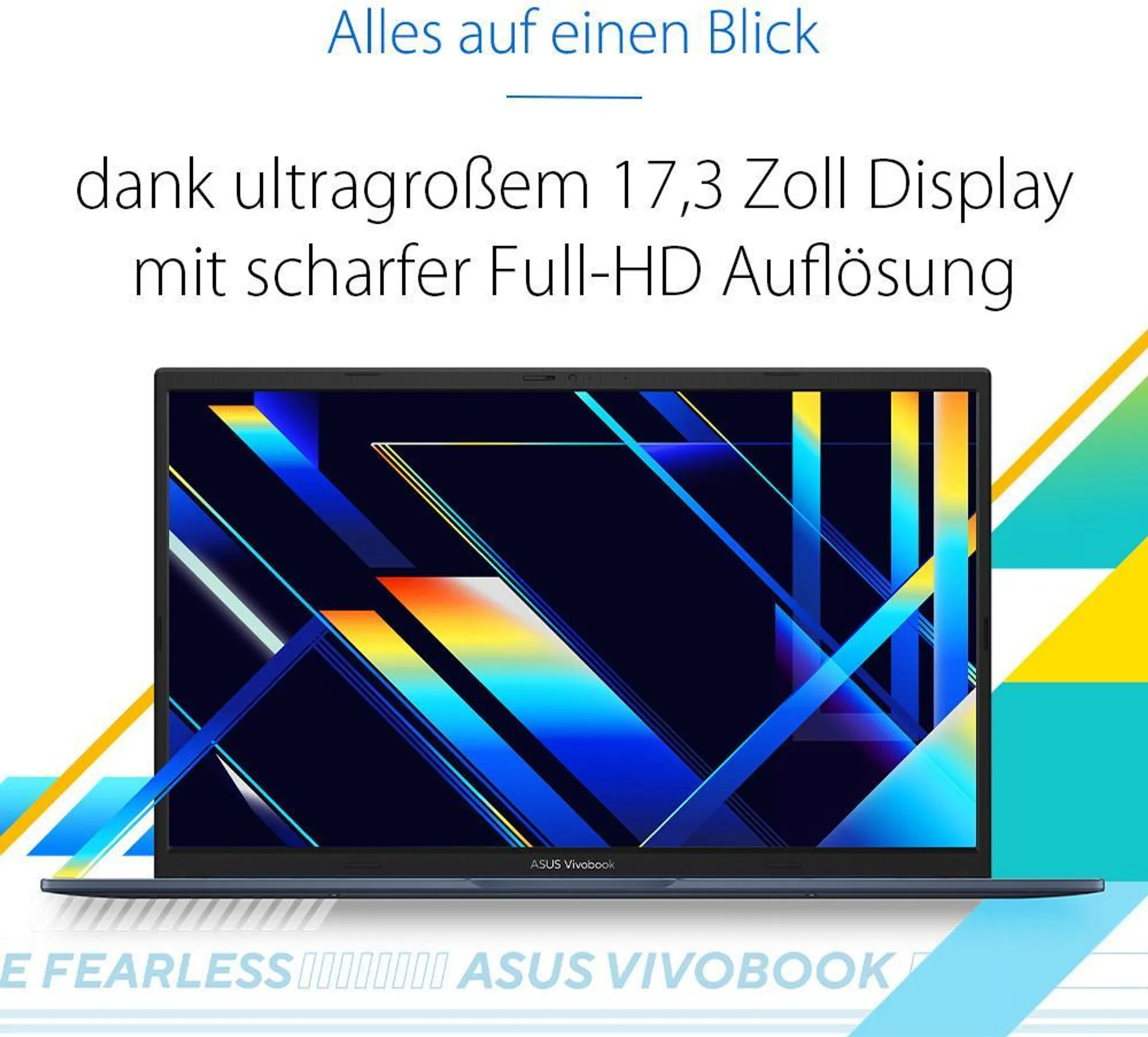 ASUS 90NB13X1-M00E00 - Vivobook 17 X1704VA Notebook