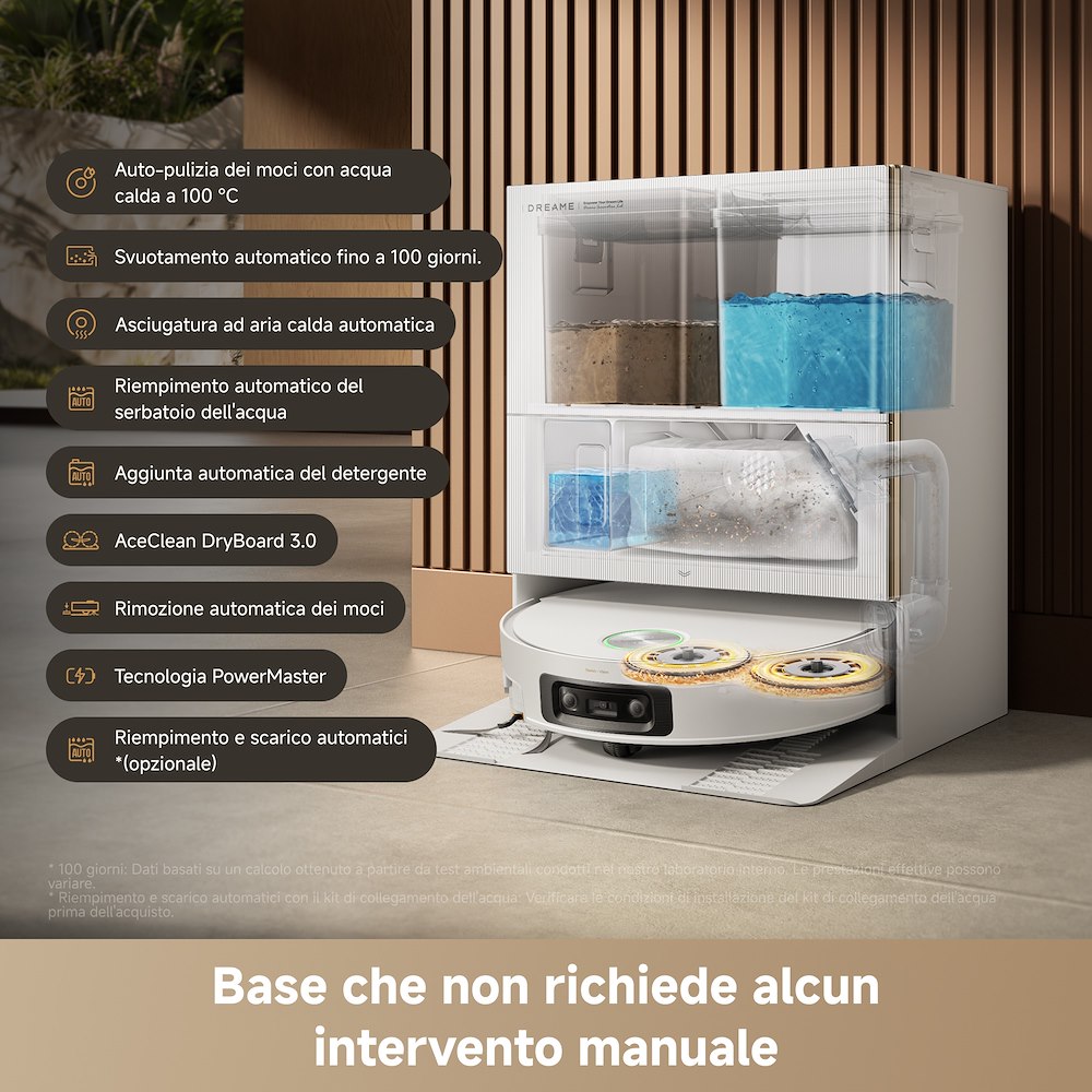 DREAME 805576562180 - Roboterstaubsauger und Wischer