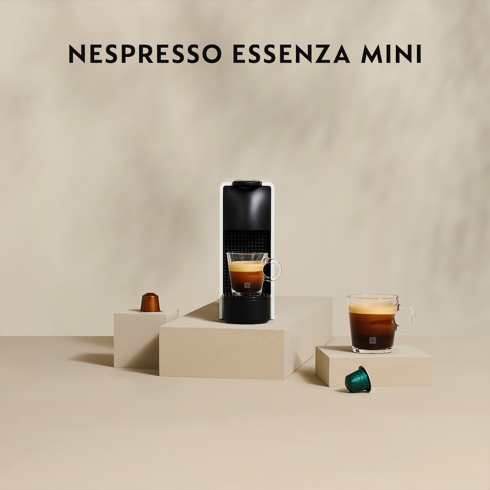 KRUPS XN1101K - Nespresso Essenza Mini Kaffeemaschine Weiß