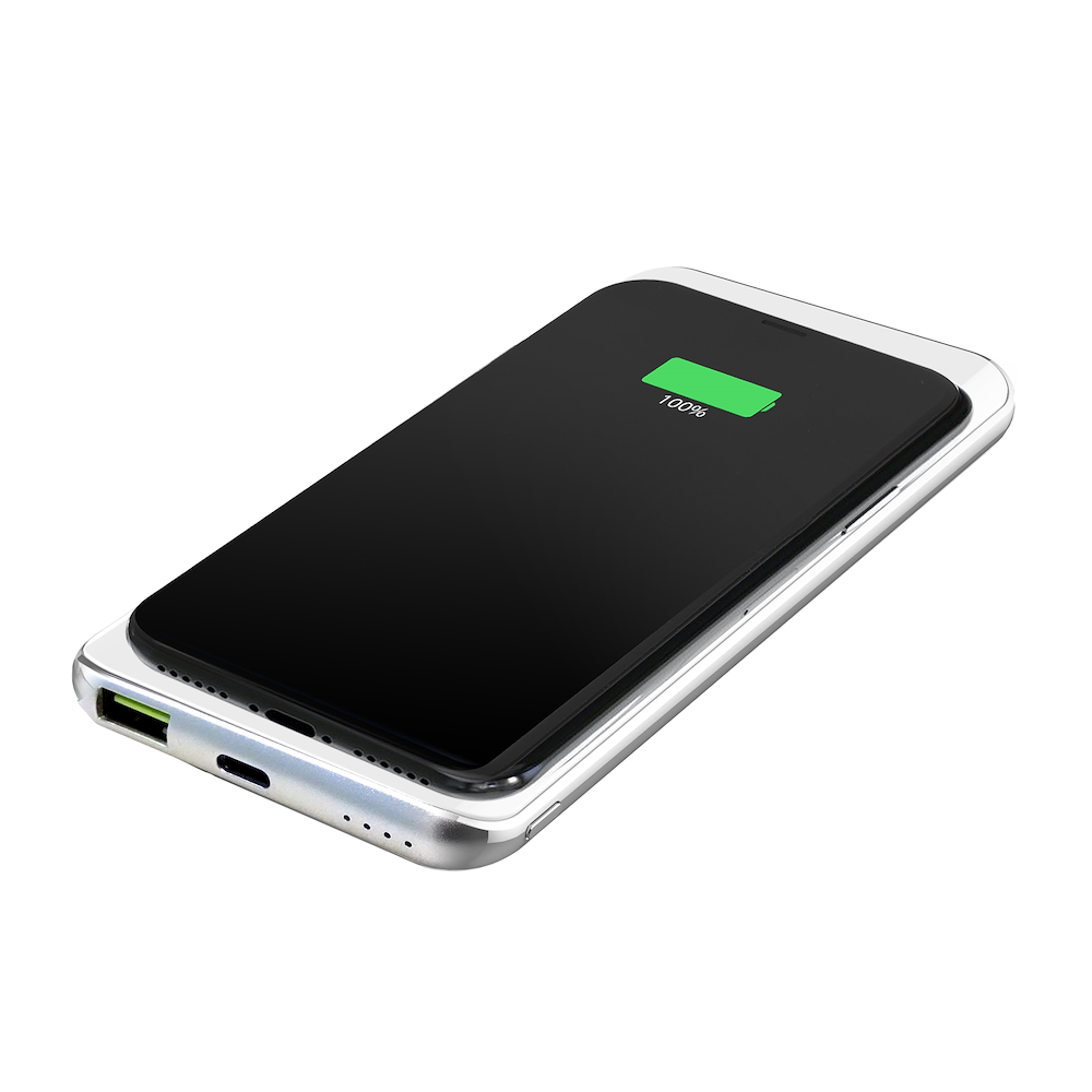 PURO FCBB80P1QIWHI - Powerbank 8000mAh Wireless und USB