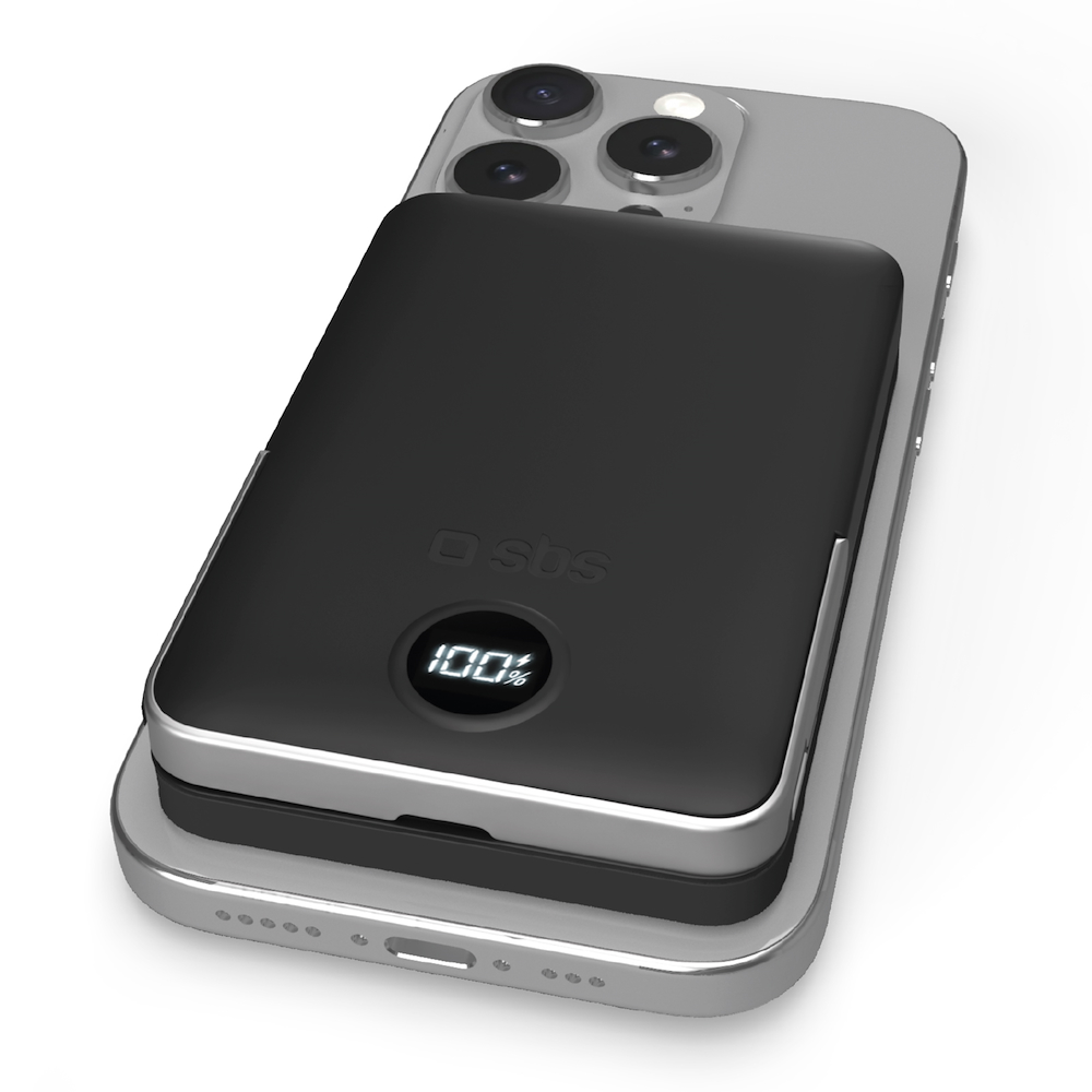 SBS TEBB10000MAGSTAND - Powerbank 10000mAh mit Ständer