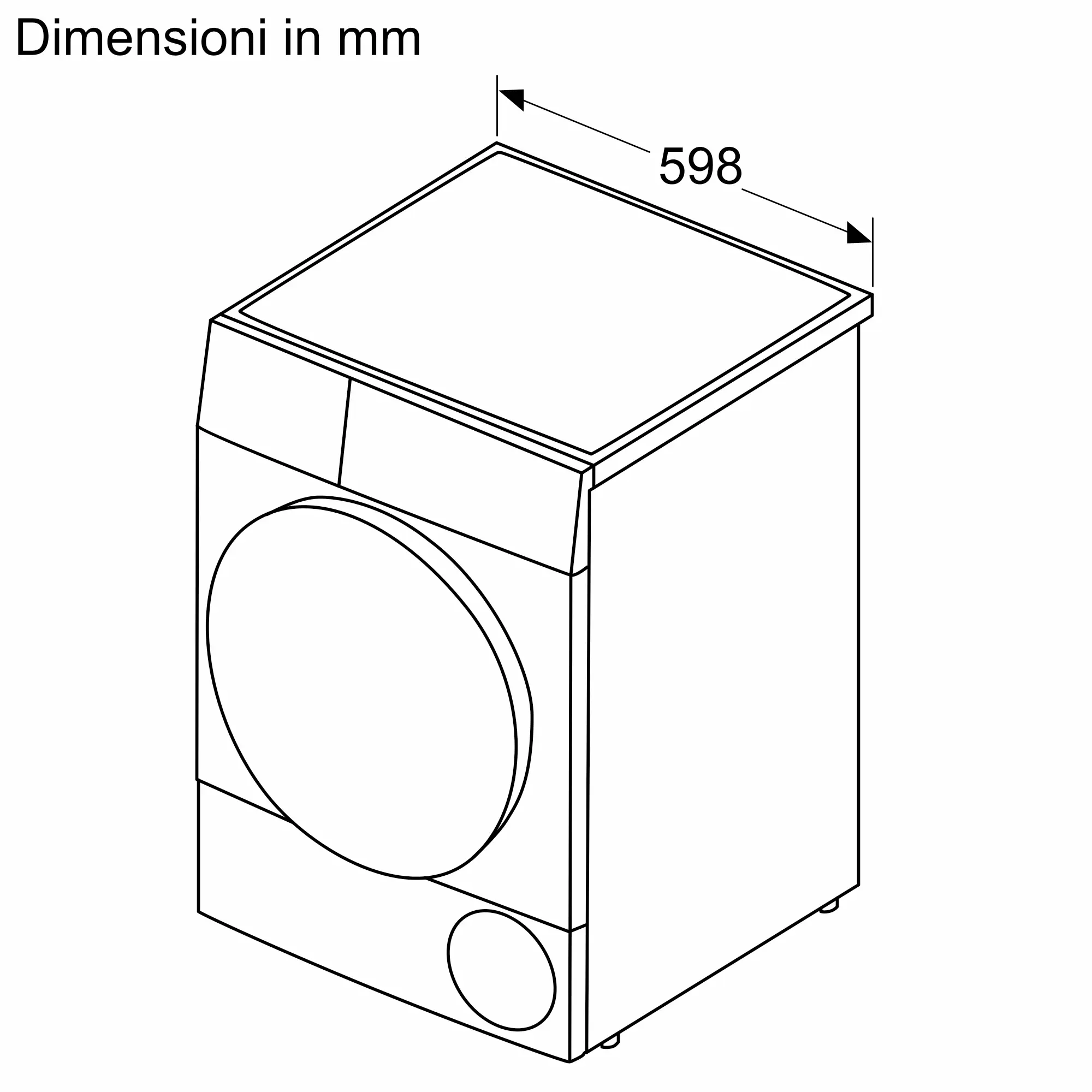 BOSCH WQB246C0II - Wärmepumpentrockner 9 kg Serie 8