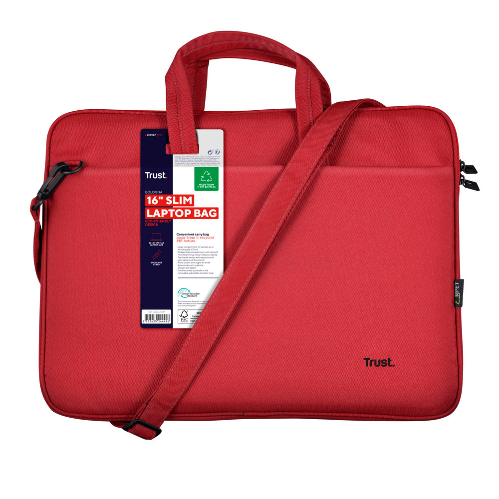 TRUST 24449 - Laptop Tasche Bologna 16” Eco