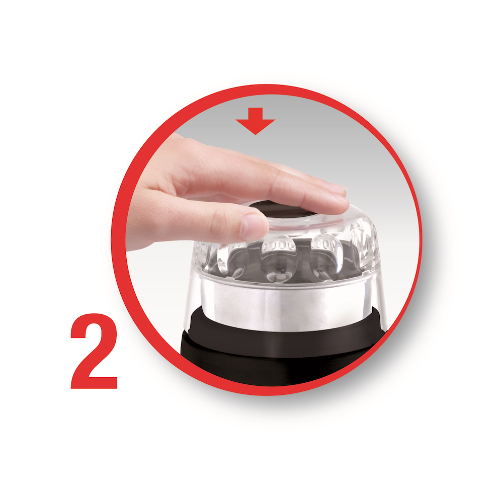 MOULINEX AR110 - Moulinex Kaffee-Mühle 180W mit Edelstahlbehälter