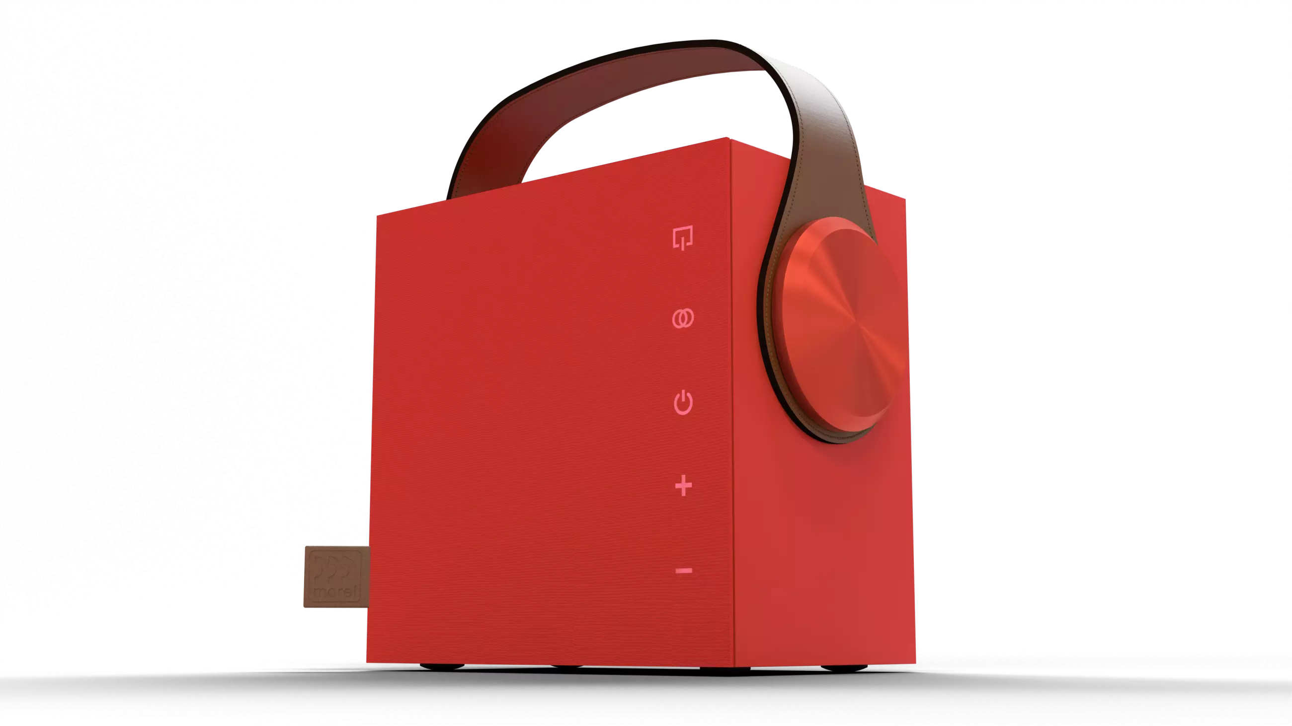 MOREL BEGGIE RUBY RED BT 60 WATT (45W WOOFER + 15W TWEETER)
