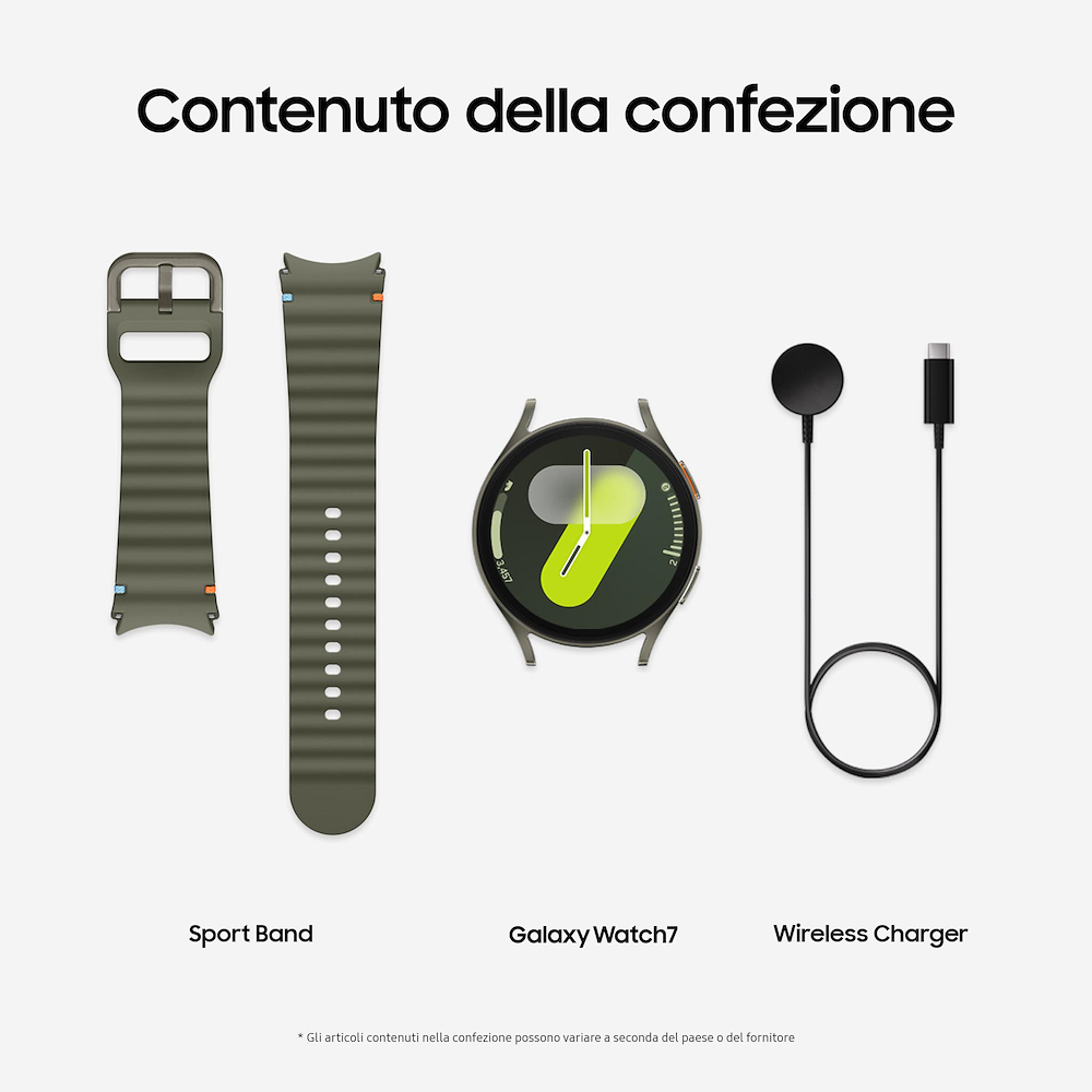SAMSUNG SML310NZGAITV - GALAXY WATCH7 44MM BT Smartwatch Grün