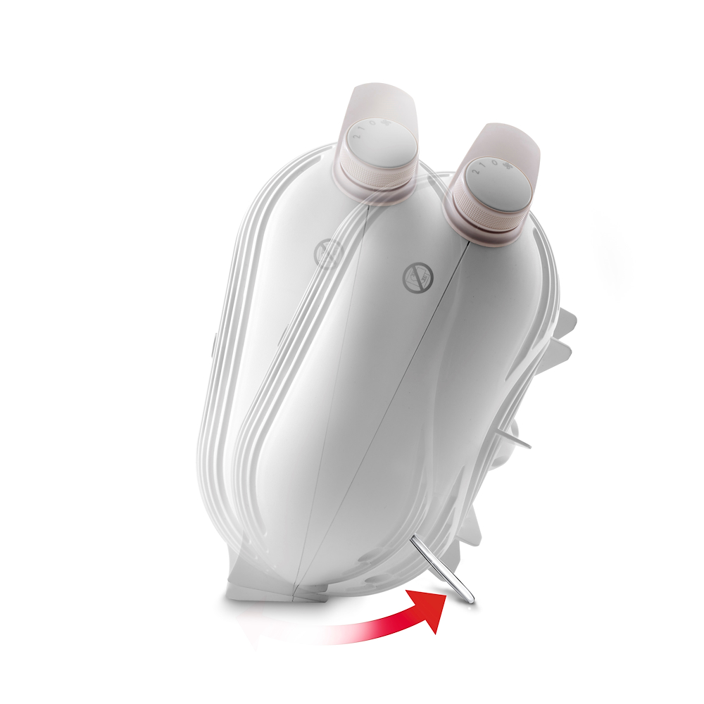 DE LONGHI HFS30B24W - Tischheizgerät 2400W Weiß