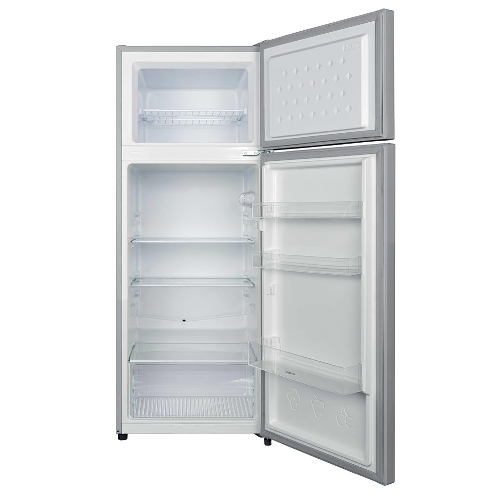 ZOPPAS 34006054 - Kühlschrank 2 Türen 211L Silber