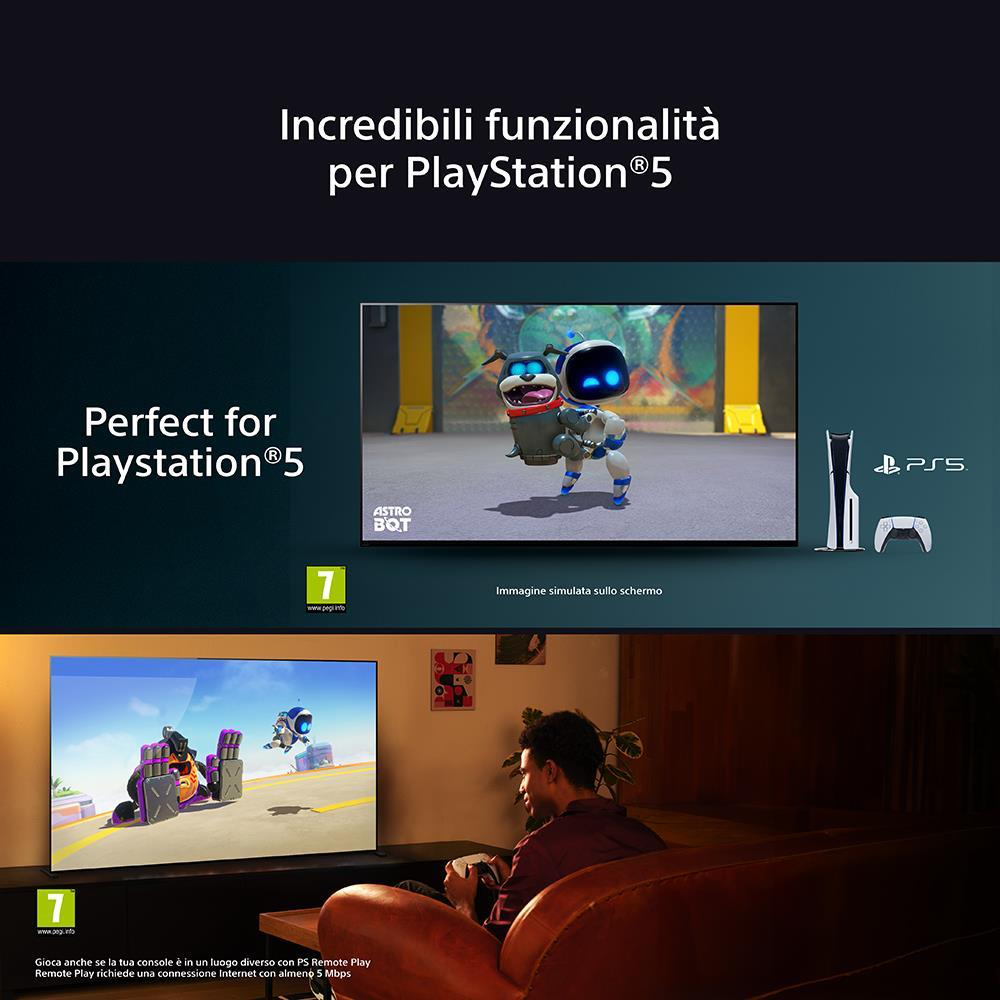 SONY K55XR8M25BP - K55XR8M25BP 0721309 TV QD-OLED 55"UHD 4K DVBT2/S2 SMART GOOGLE TV