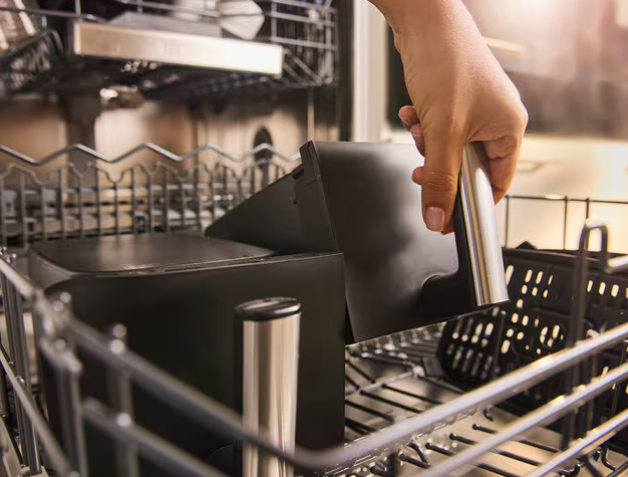 BRAUN TD3030I BK Airfryer Digital Dual Heißluft-Fritteuse 8L