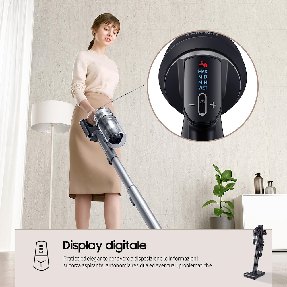 SAMSUNG VS20C9554TK - Samsung Jet 95 Complete Extra Akku-Staubsauger