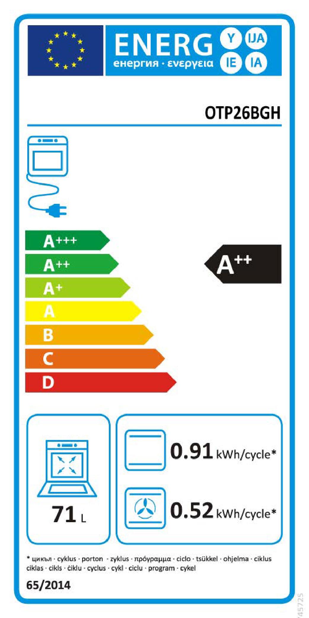 ASKO 745725 - Pyrolyseofen 60CM Schwarz