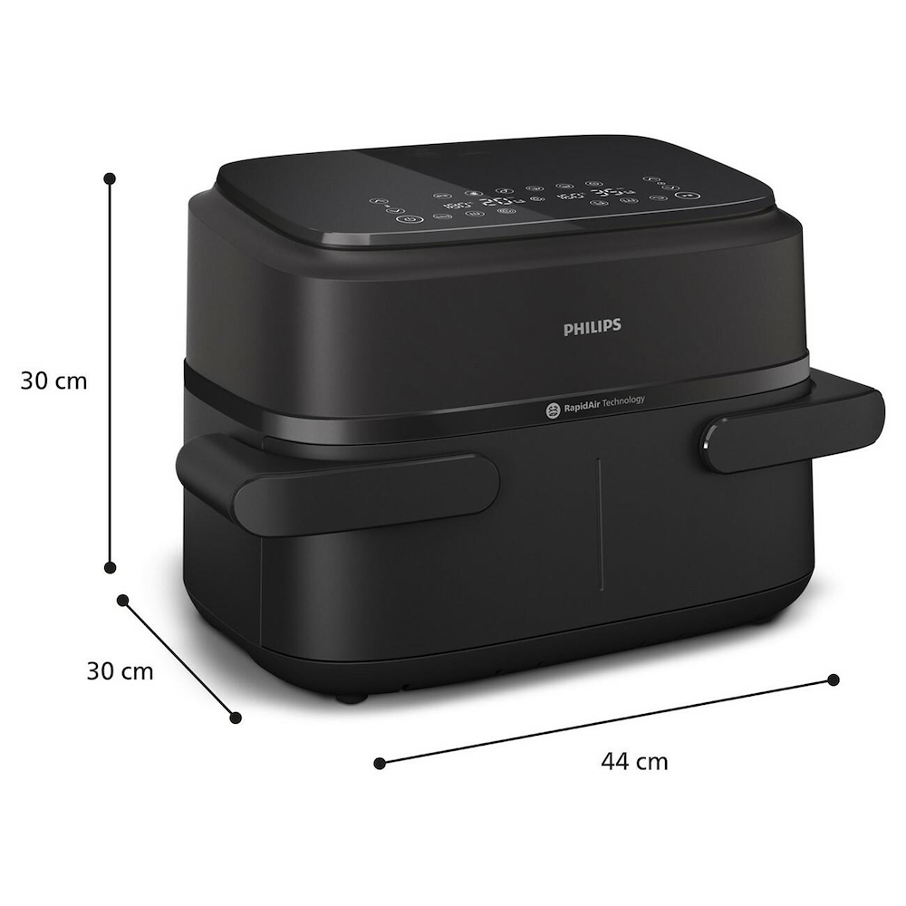 PHILIPS NA150 - Philips Airfryer Dual Basket NA150 7,1L