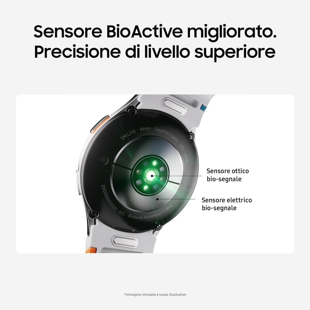 SAMSUNG SML310NZGAITV - GALAXY WATCH7 44MM BT Smartwatch Grün