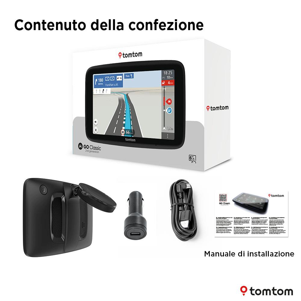 TOM TOM GOCLASSIC62NDGEN - GO CLASSIC 6 Navigationssystem für Auto