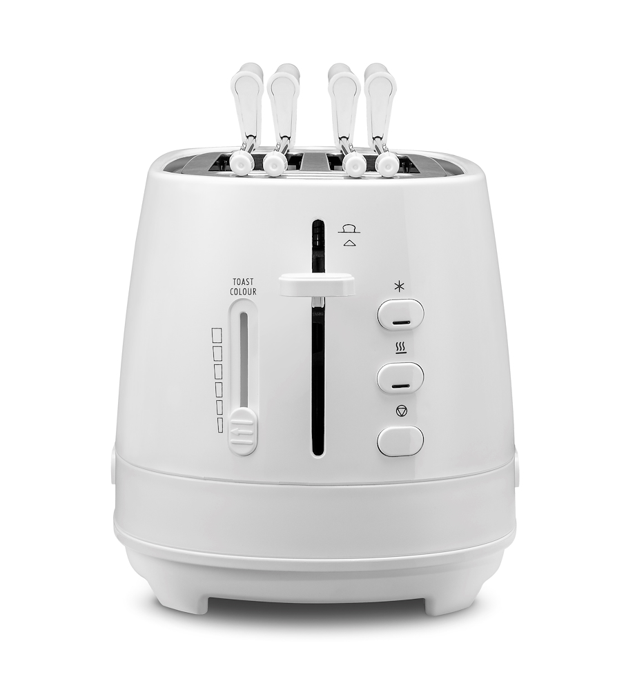 DE LONGHI CTLAP2203W - De'Longhi 2-Scheiben-Toaster