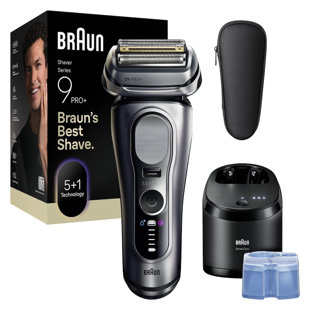 BRAUN 9667CC - Elektrorasierer Silber