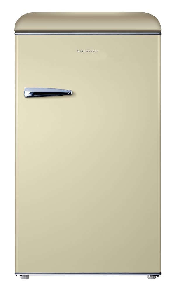 SMARTWAY WGFT103SMCE0 - Retro Kühlschrank 95LT Crema
