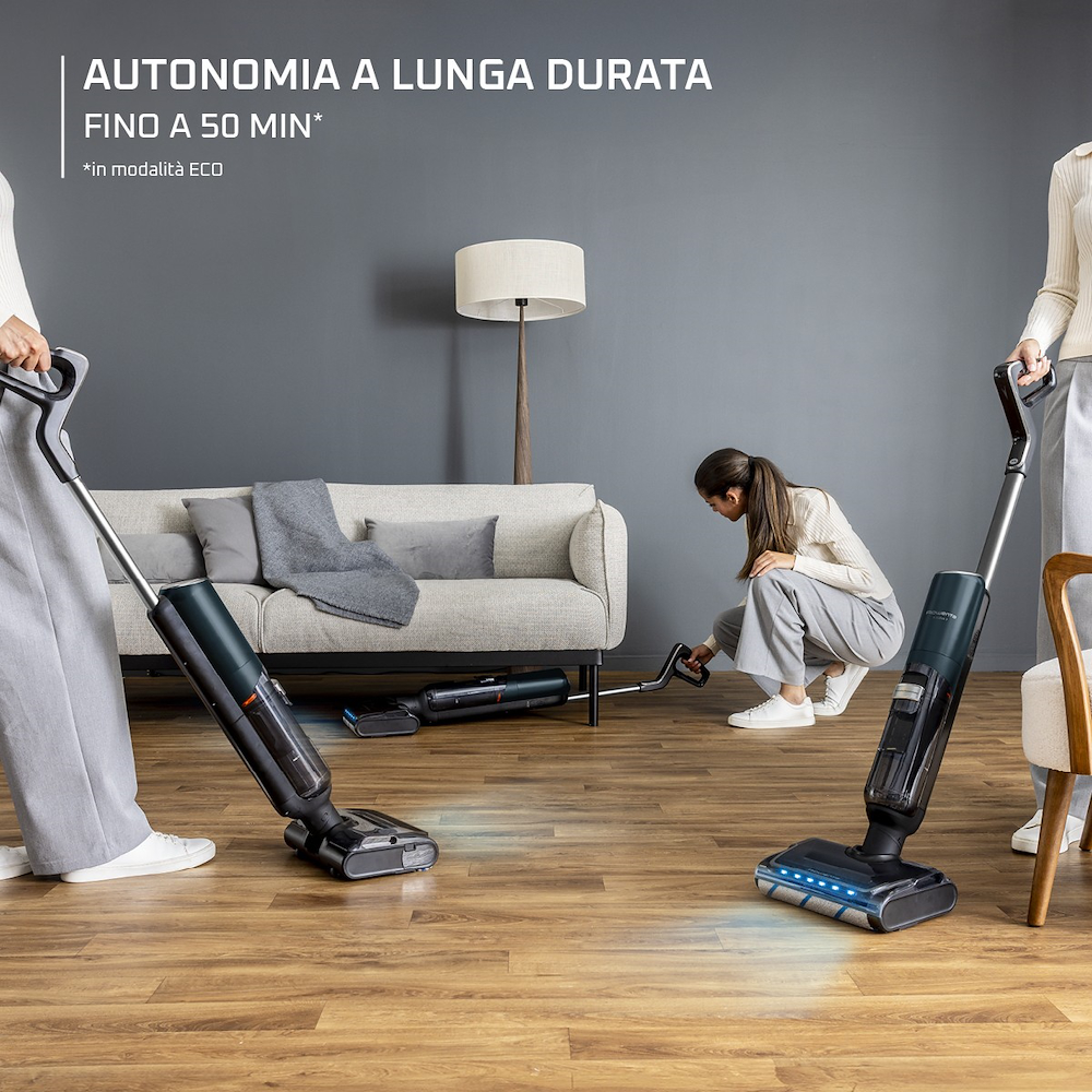 ROWENTA GZ5736 - Akkubetriebener Bodenreiniger X-Clean 7