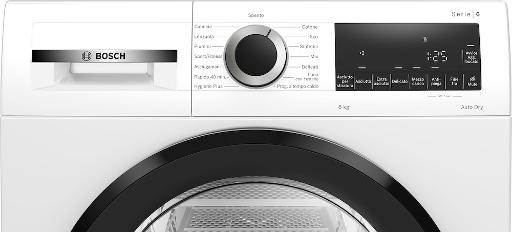 BOSCH WQG233D1II - Trockner 8kg