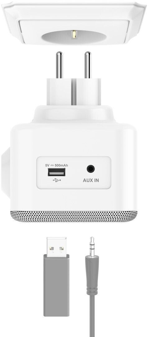 HAMA 00054240 - Hama DIR45BT Digitalradio Steckdosen-Internetradio