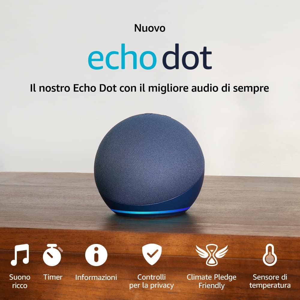 ECHO ECHODOT5GENBLUE - Amazon Echo Dot 5. Gen Blau