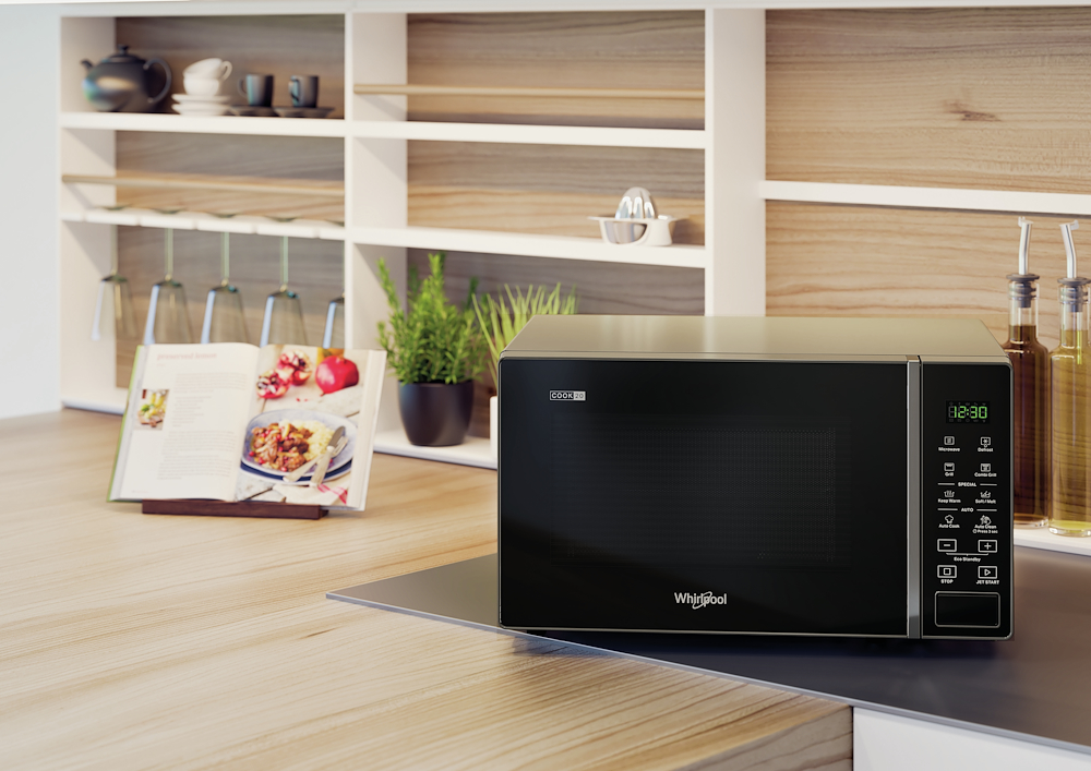 WHIRLPOOL MWP203SB - Mikrowelle mit Grill 20L