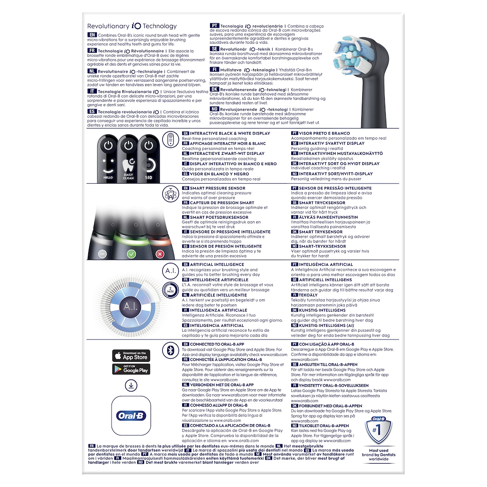 ORAL-B IO6SBLACK - Elektrische Zahnbürste Oral-B