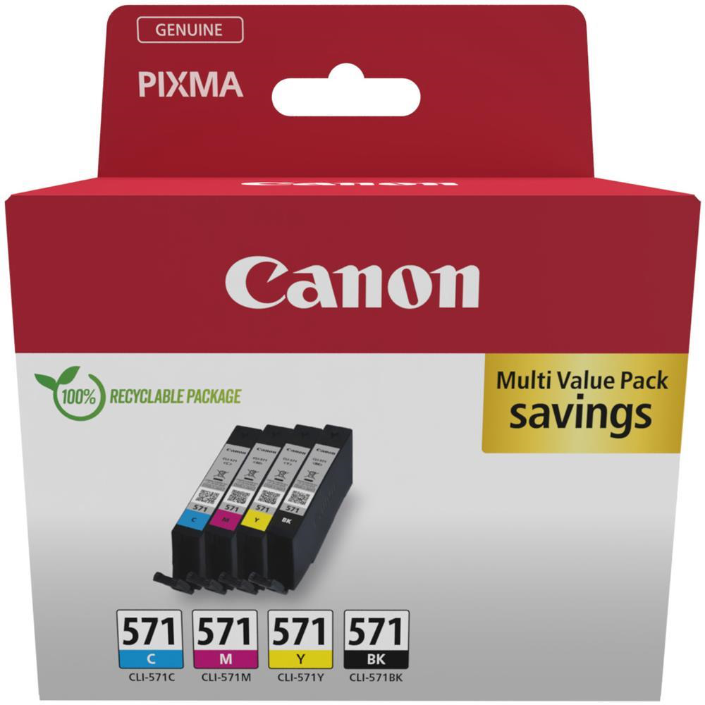 CANON 0386C009 - Canon CLI-571 Tintenpatronen Multipack