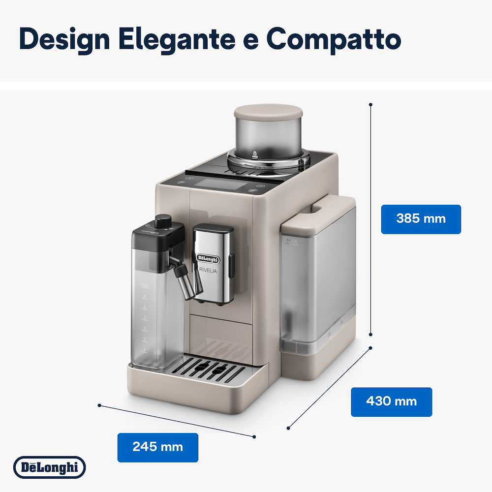 DE LONGHI EXAM44055BG - De'Longhi Rivelia EXAM440.55.BG Kaffeevollautomat