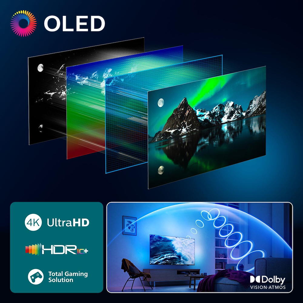 PHILIPS 48OLED770 - OLED TV 48" UHD 4K